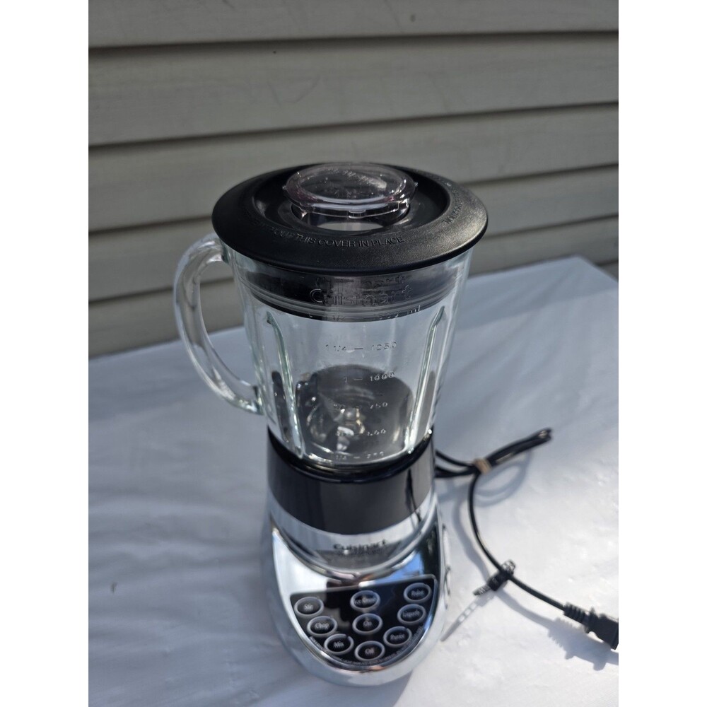 Cuisinart Smart Power Electronic 7 Speed Blender Black (SPB-7CH) Tested And Work - Picture 3 of 7